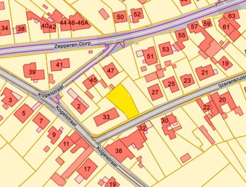                                         Bouwgrond te koop in Zepperen, € 130.000
