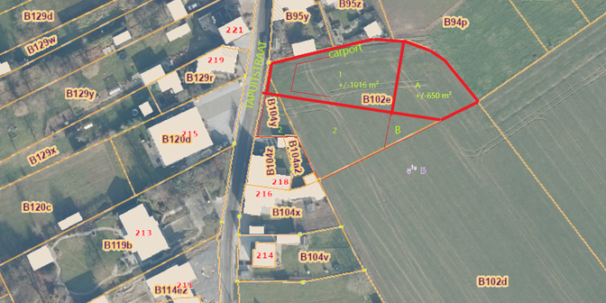 Grond te koop in Tapuitstraat 222, 8790 Waregem