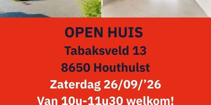 Maison à vendre à Tabaksveld 13, 8650 Houthulst