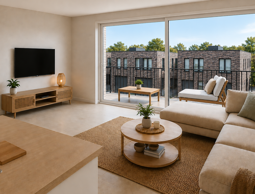                                         Appartement te koop in Herseaux, € 215.000
