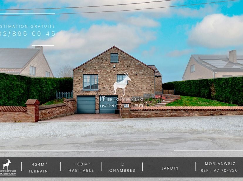Referentie van het bureau: v7170-320<br />
***VIRTUAL TOUR: https://envisite.net/vtour/fr/siiwq8 ***<br />
Charmante villa gelegen in de regio MORLANW