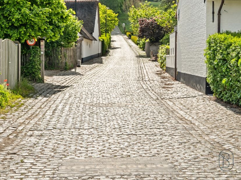 Uniek gelegen bouwgrond (af te breken woning - heropbouw aan 6% BTW mogelijk!) van 4000m2, aan de voet van de Koppenberg. <br />
Prachtige zichten ron
