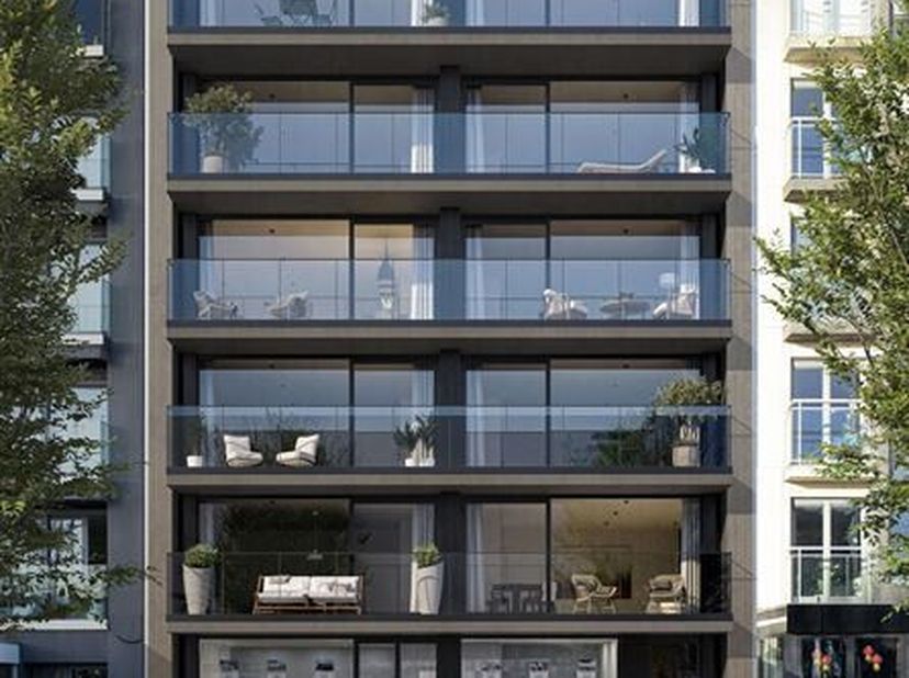 Résidence Rising Star sera construite dans le Vindcitvelaan à Oostende.    Belle situation centrale avec une vue sur le port.    Appartements spacieux