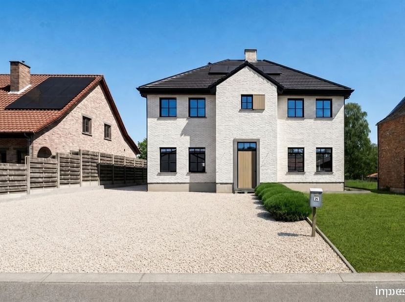 Moderne gezinswoning met 4 à 5 slaapkamers en ruime tuin in Oostham<br />
Locatie: <br />
Rustig gelegen in Oostham met een vlotte verbinding naar oml