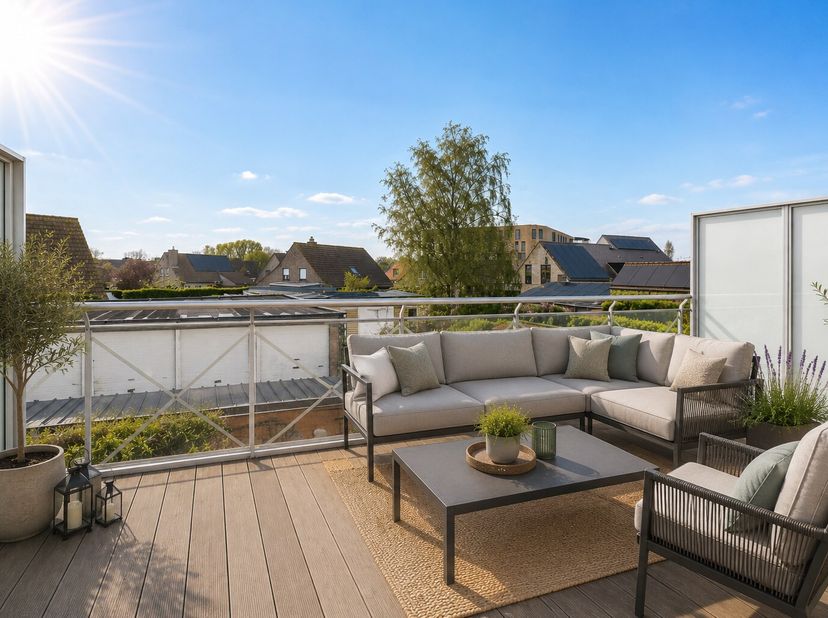 Mooi appartement gelegen in een recent gebouw (bouwjaar 2005) te Knokke- Westkapelle. Het appartement is volledig asbestveilig, het voldoet aan de hui