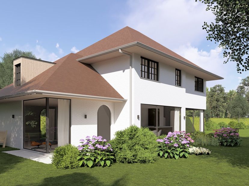 Moderne nieuwbouwwoning met hedendaags wooncomfort<br />
<br />
In een aangename omgeving in Zedelgem wordt deze alleenstaande nieuwbouwwoning gereali