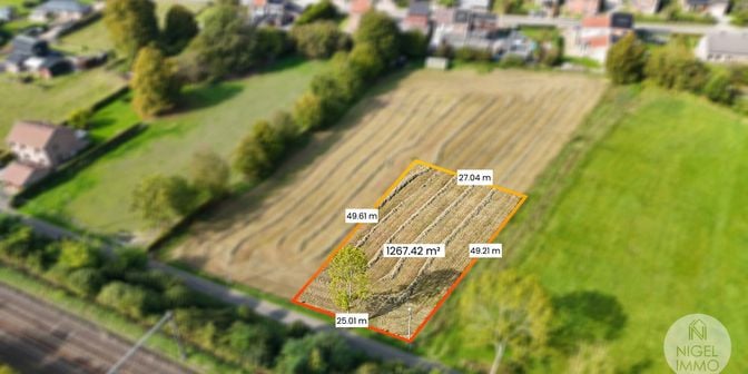 Terrain à vendre à Rue du Chemin de Fer 12, 4690 Wonck