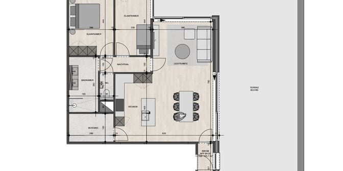 Appartement à vendre à Rijksweg 309, 3630 Mechelen-aan-de-Maas