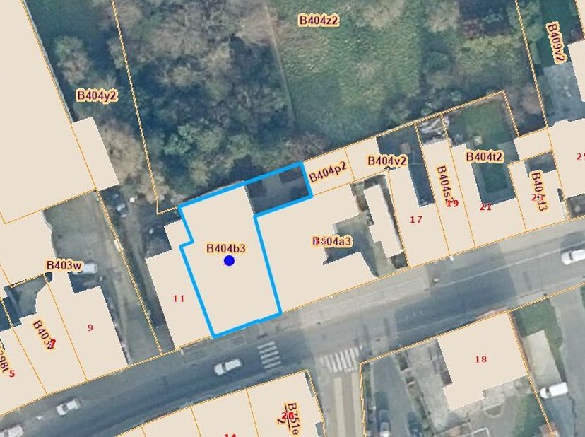 Bouwgrond te koop in Centrum Oudenburg, goede ligging. Voormalige stadsboerderij met een perceeloppervlakte van 273m².
