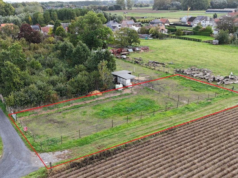 Grond te koop in Grootenberg .,
                    9520 Vlierzele