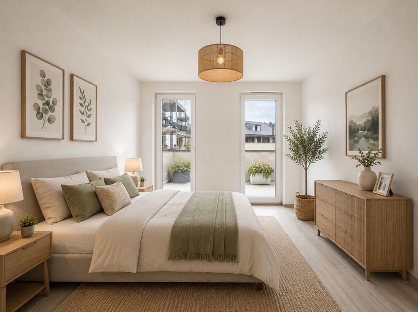 ERA B-LUX stelt u met plezier dit prachtige appartement van 102 m² met twee slaapkamers voor, ideaal gelegen in het centrum van Bastenaken. Het appart
