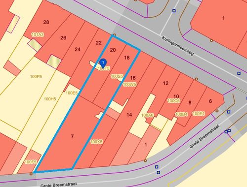                                         Zone de projet à vendre à Hasselt, € 600.000
