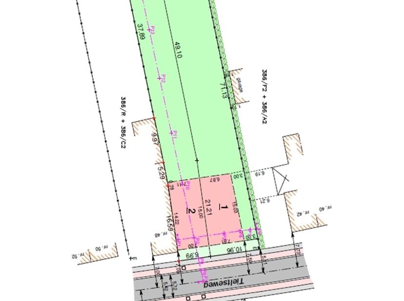 Rustig gelegen, westgerichte bouwgrond voor halfopen bebouwing van 692m² (lot 1). Gelegen te Rillaar met alle faciliteiten in de onmiddellijke omgevin