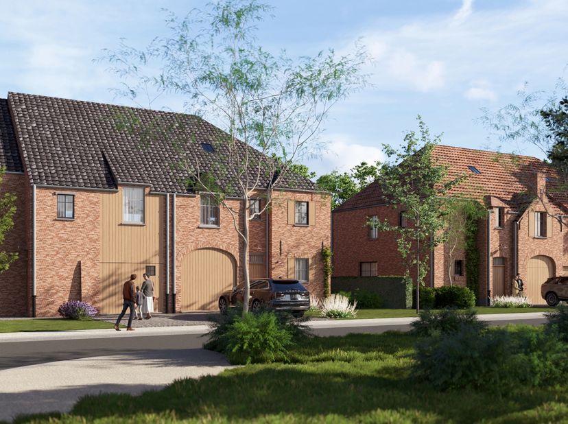 In het exclusieve nieuwbouwproject Vogelzang, gelegen aan de Vogelzangstraat in Zonhoven, presenteren wij lot 6: een stijlvolle pastorijwoning op een