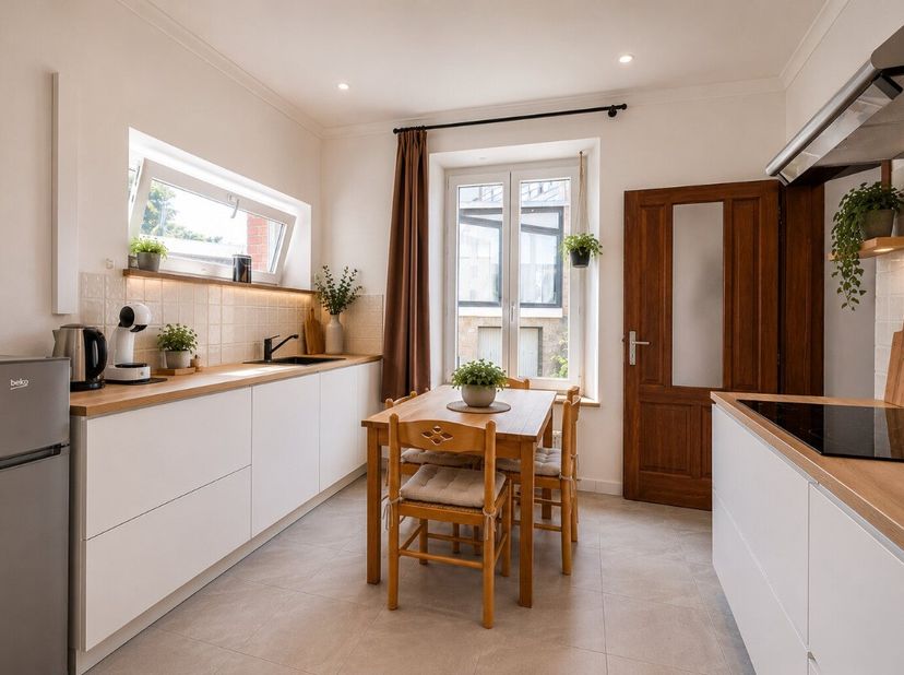 ERA B-LUX vous présente cet appartement de 50 m², idéalement situé en rez-de-chaussée, au cur dHerbeumont, à proximité immédiate des commodités du vil