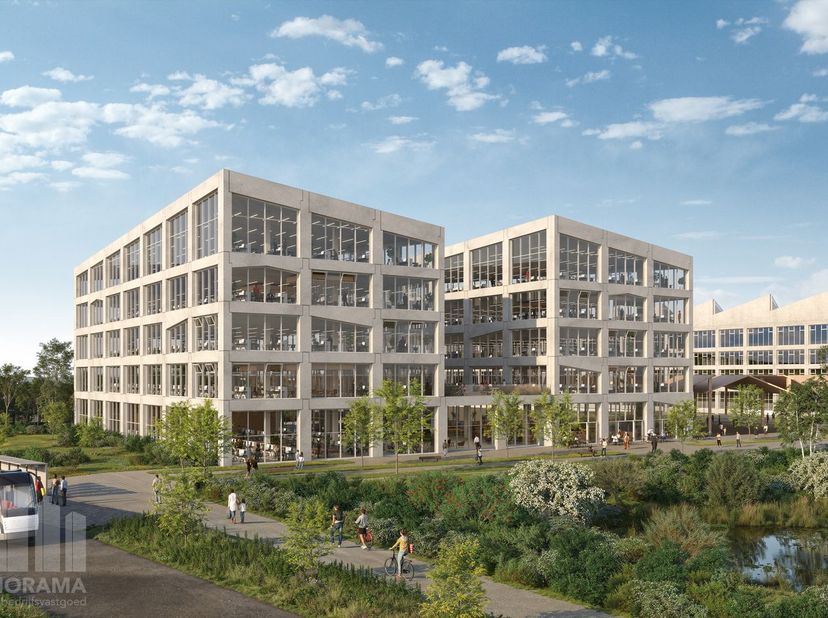 Uitstekend gelegen stand-alone kantoren met oppervlaktes van 1.457 m² tot 8.456 m² te huur, op slechts 1 km van de R0, met directe toegang via de op-