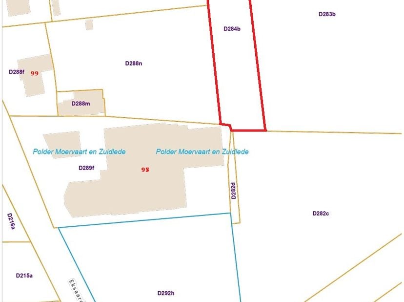 Grond te koop in Haesen Pat perceelnummer 0284B,
                    9160 Lokeren