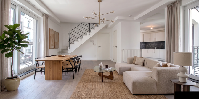 Appartement te koop in Rue Quinaux 58-60, 1030 Schaarbeek