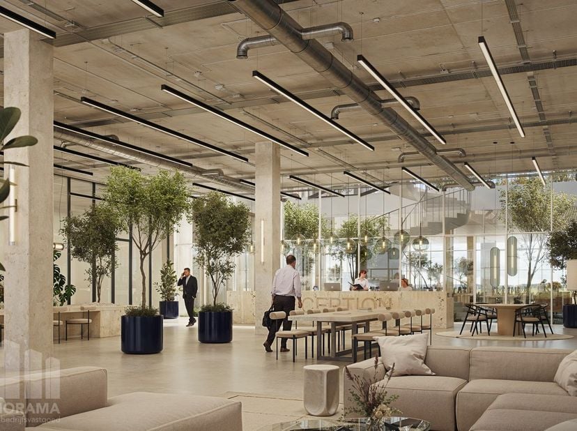 Uitstekend gelegen high-end&amp;nbsp;kantoorruimte te huur van 1.457&amp;nbsp;m², op slechts 1 km van de R0 en met een directe verbinding via de op- en afrit