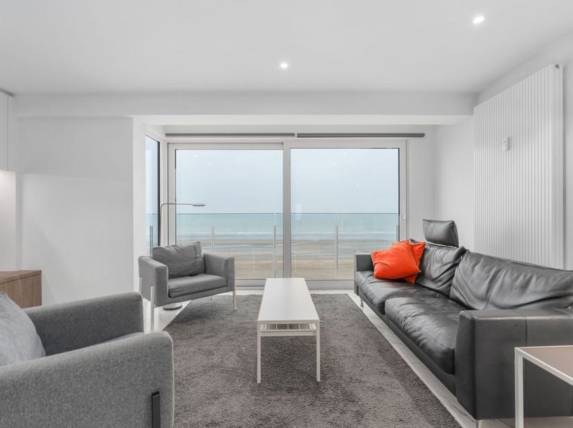 Sint-Idesbald is gekend als de familiebestemming aan zee, waar iedereen zijn gading vindt. Het appartement bevindt zich op het vijfde verdiep van het