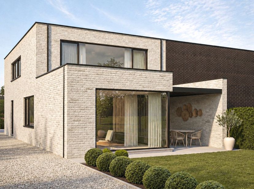 Droomt u van een stijlvolle nieuwbouwwoning, maar kijkt u op tegen het lange traject van ontwerpen, aanpassen en vergunningen aanvragen?<br />
Dan bie