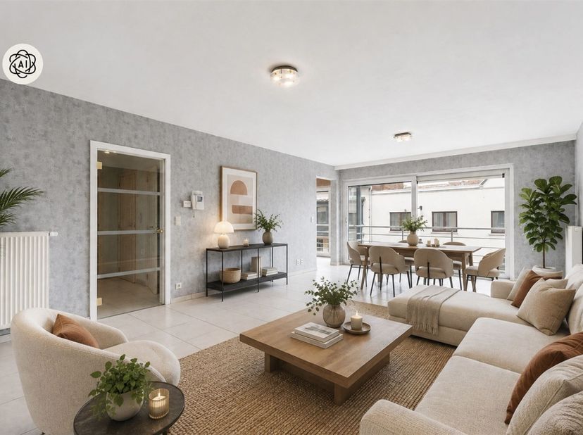 Bent u op zoek naar een ruim appartement te koop in Oostrozebeke op een uitstekende locatie? Dan is dit appartement in het centrum van Oostrozebeke pr