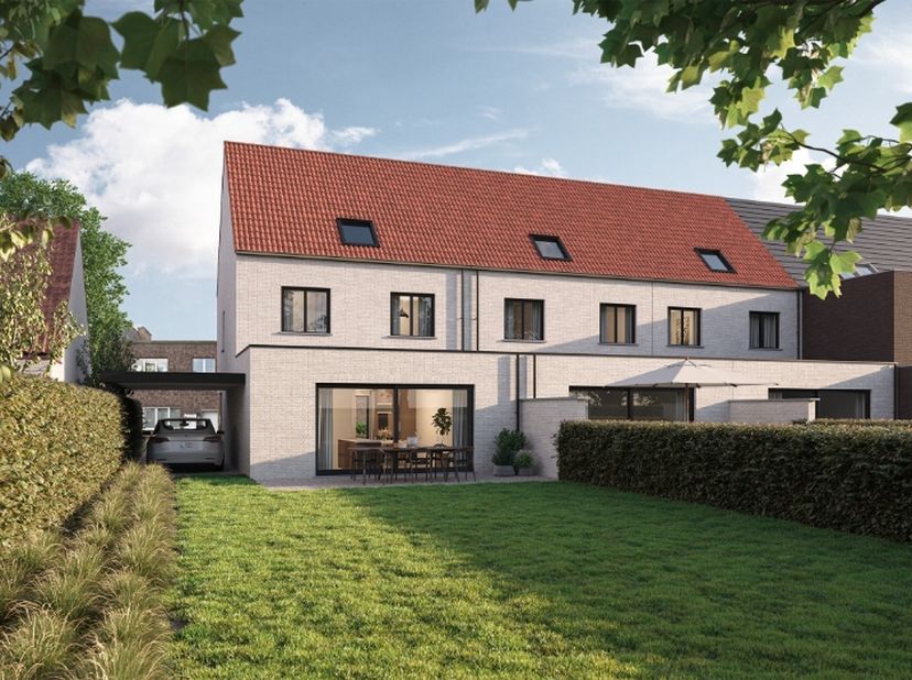 Wij zijn 3 nieuwbouwwoningen aan het oprichten in het centrum van Schoten in de Vordensteinstraat 58 met vlotte bereikbaarheid en centrale ligging. He