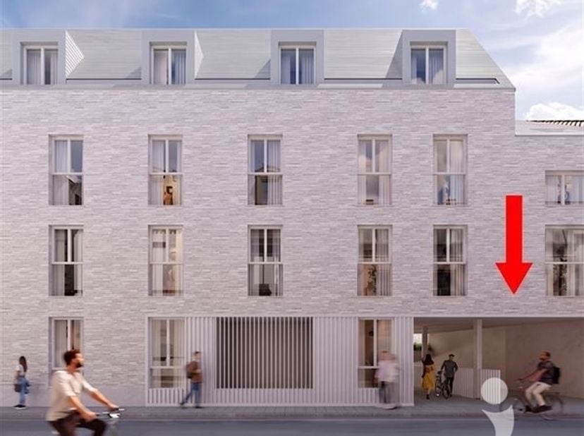 Place de parking à louer dans un emplacement de choix à Louvain<br />
Place de parking de 12,5 m² à louer au Goudbloemstraat 1C à Louvain, située dans