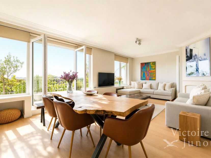 Victoire-Junot heeft het genoegen u een penthouse op de 8ste verdieping voor te stellen, gelegen op de prestigieuze Tervuerenlaan. Het heeft een opper