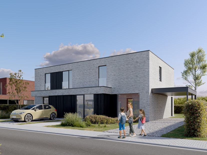 In Schuiferskapelle, nabij Tielt, bouwt C-Nest Groep 10 nieuwe woningen in een kleinschalige nieuwe verkaveling.<br />
De verkaveling is gelegen in de