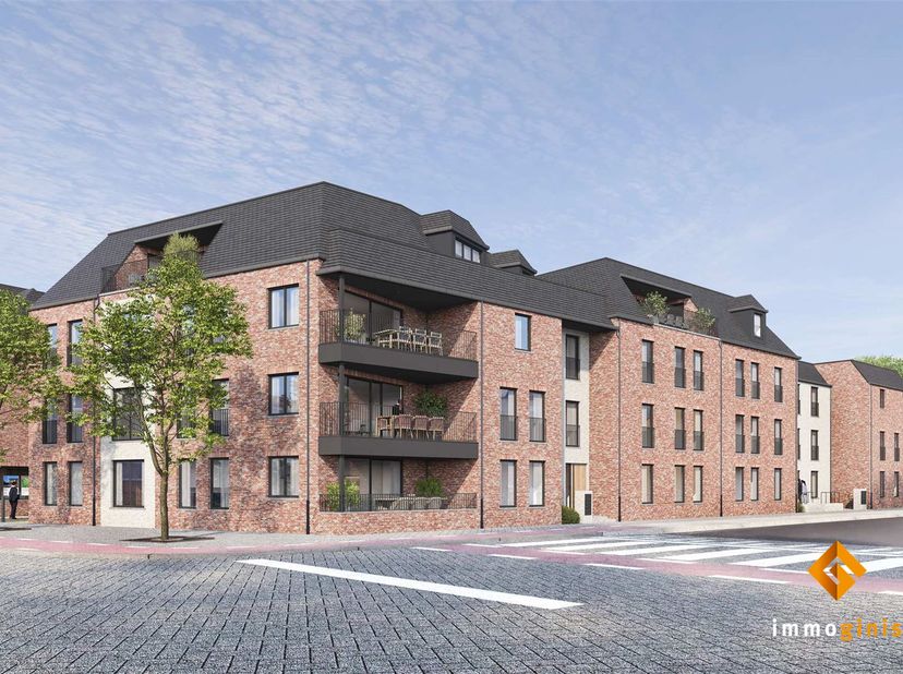 Dit appartement (eerste verdieping) van 95 m² met twee slaapkamers is voorzien van een overdekt terras van 14,47 m² gericht op het zuidwesten. <br />