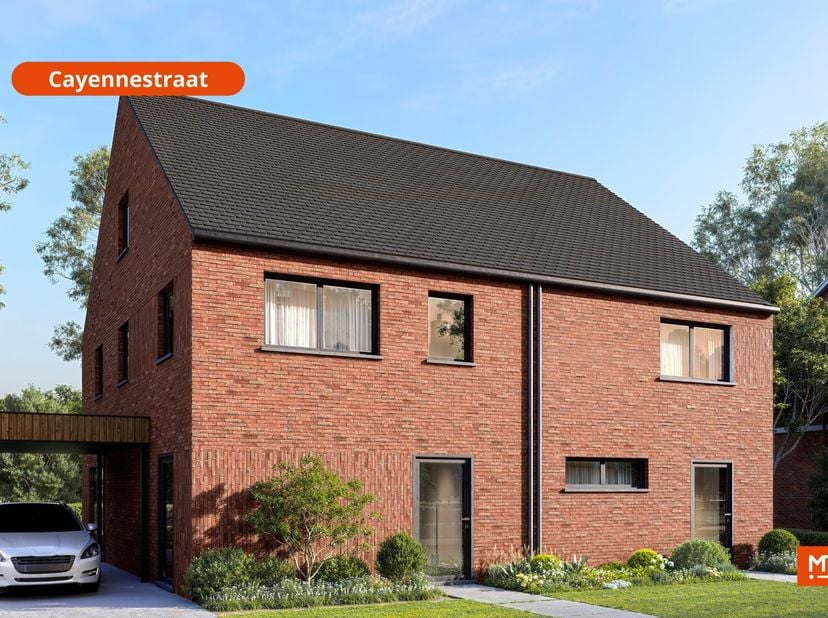 Nieuwbouwproject Langemark<br />
<br />
In de rustige Cayennestraat, nabij het centrum van Langemark en alle voorzieningen, realiseert men binnenkort