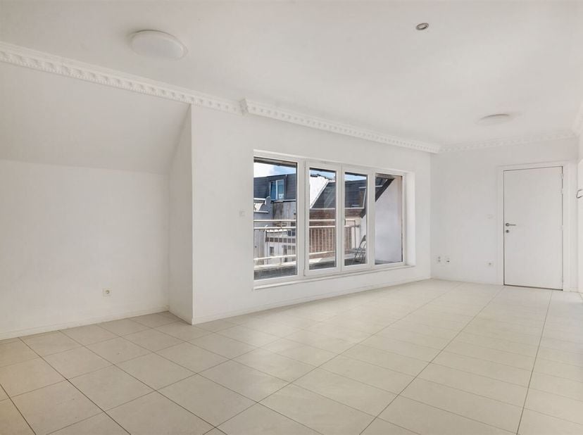 Appartement lumineux (75 m²) au troisième étage avec terrasse<br />
Situation : Cette propriété est située au centre d'Anvers, à proximité de la gare