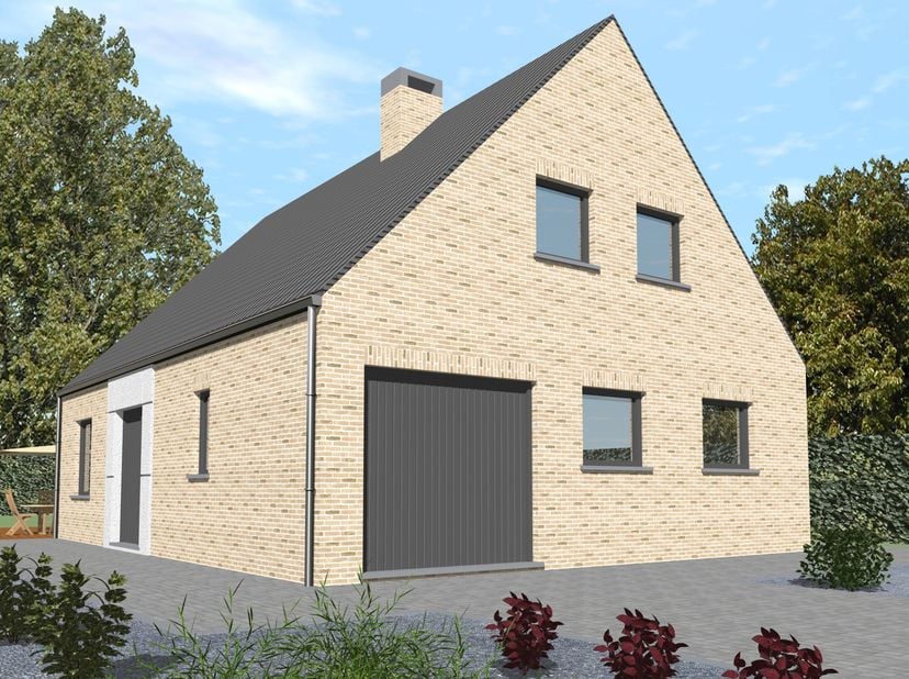 TEAM CONSTRUCT vous présente un projet total de construction neuve tout frais compris. La construction est projetée sur cette magnifique parcelle de t