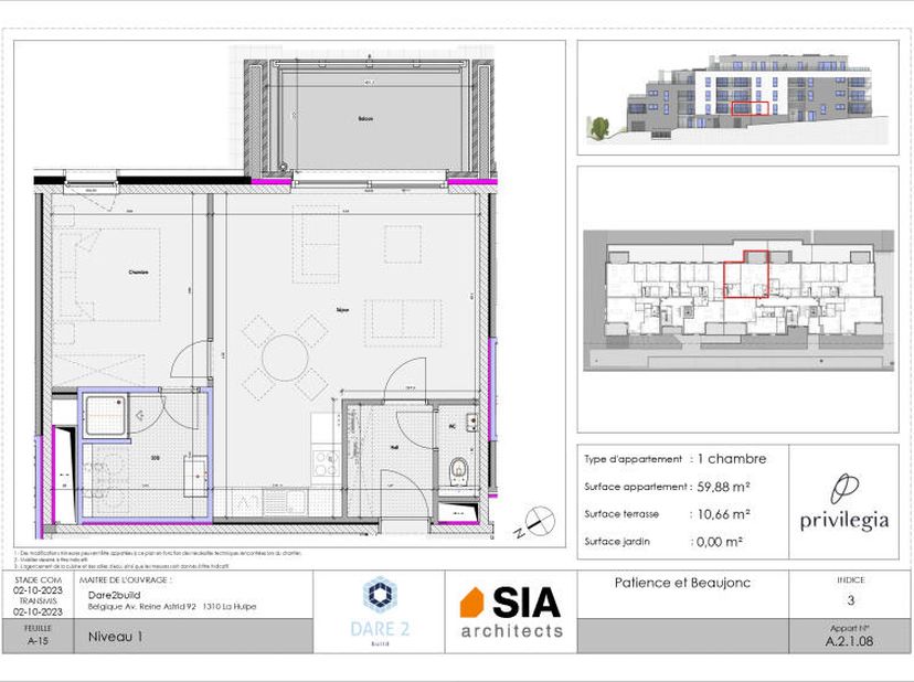 Appartement te koop in Rue de la Bure aux Femmes,
                    4000 Glain