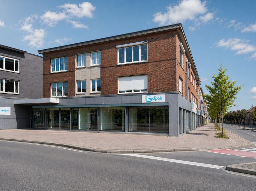 Op een uitstekende zichtlocatie langs de Boomsesteenweg bevindt zich dit representatieve kantoorgebouw, ideaal voor vrije beroepen, medische of parame