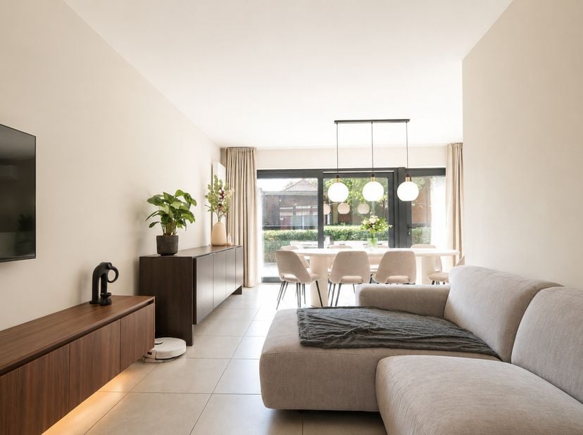 Maison prête à emménager de 2018<br />
<br />
Vous cherchez une maison semi-mitoyenne écoénergétique à vendre à Tongres ? Cette maison moderne de 2018