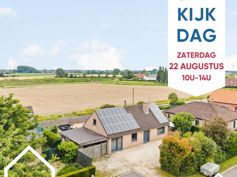Deze open bebouwing op 575m² grond gelegen in een kindvriendelijke, rustige en groen wijk biedt het allemaal...<br />
<br />
ONTDEK DE WONING VIA DE V