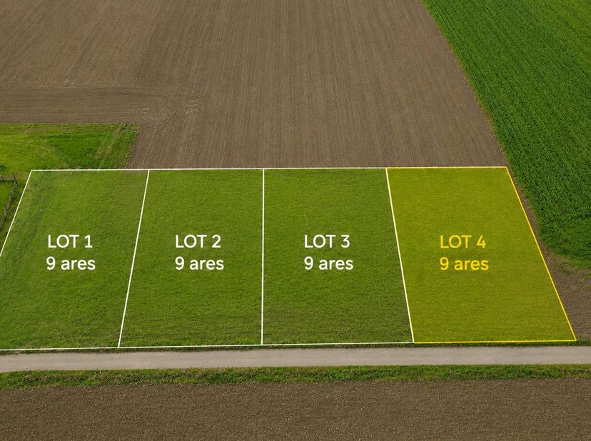 Terrain à vendre à Vielle Chaussée 17,
                    4560 Clavier