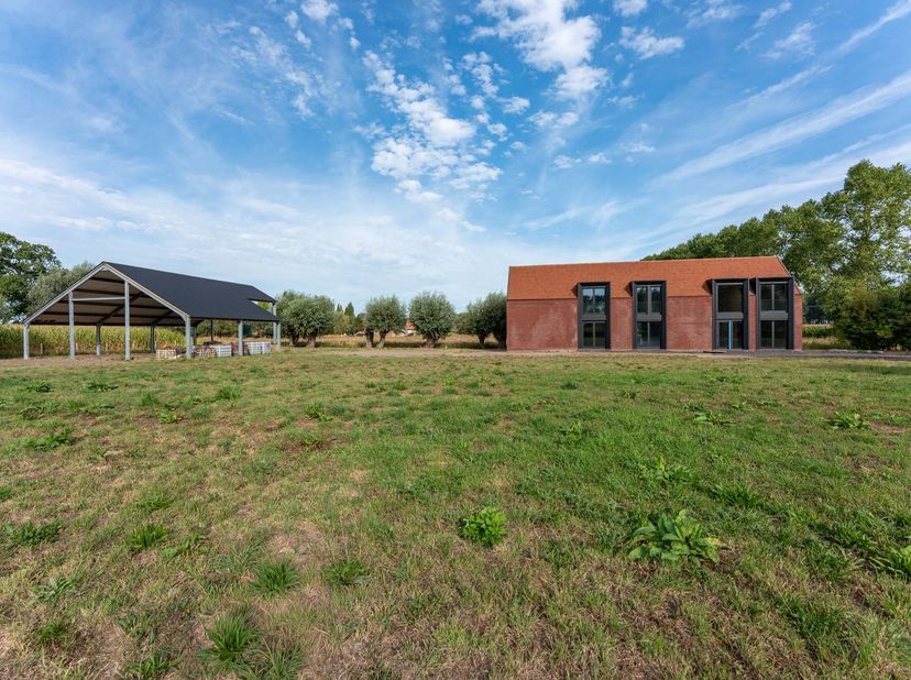 Cette extraordinaire villa de nouvelle construction, extrêmement bien située dans la zone rurale sereine de Moerkerke (Damme), offre une opportunité r