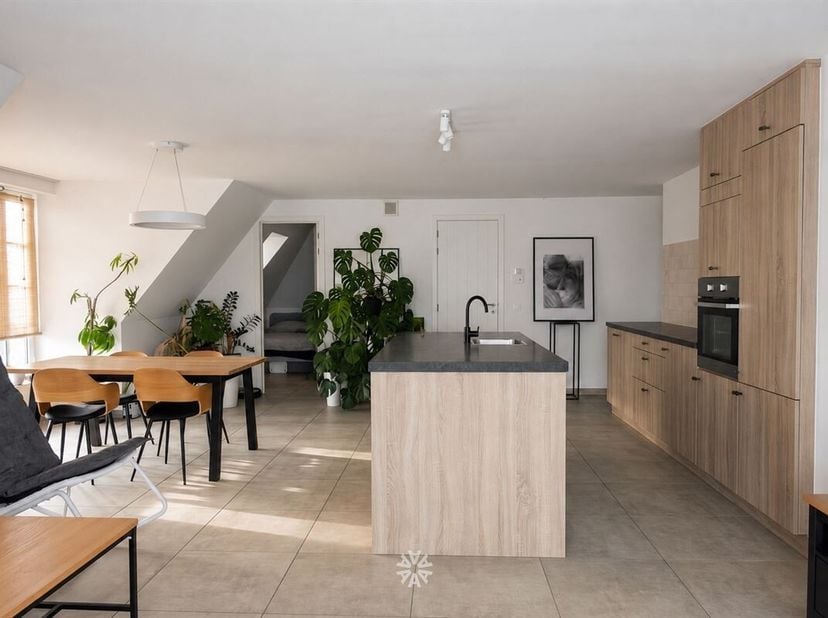 De Pinte: Ben je op zoek naar een ruim en gezellig appartement met terras te huur in hartje De Pinte? Dan is dit appartement mogelijk iets voor jou.<b