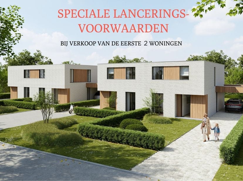 Droom je van een energiezuinige, hedendaagse woning op een rustige maar vlot bereikbare locatie? Dan zijn deze vier prachtige nieuwbouwwoningen in Bal