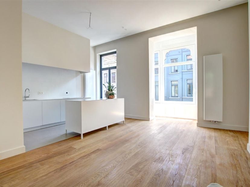 Ideaal gelegen op wandelafstand van de zeer gegeerde Kasteleinwijk, bevindt dit prachtig volledig gerenoveerde appartement zich in een kleinschalige m