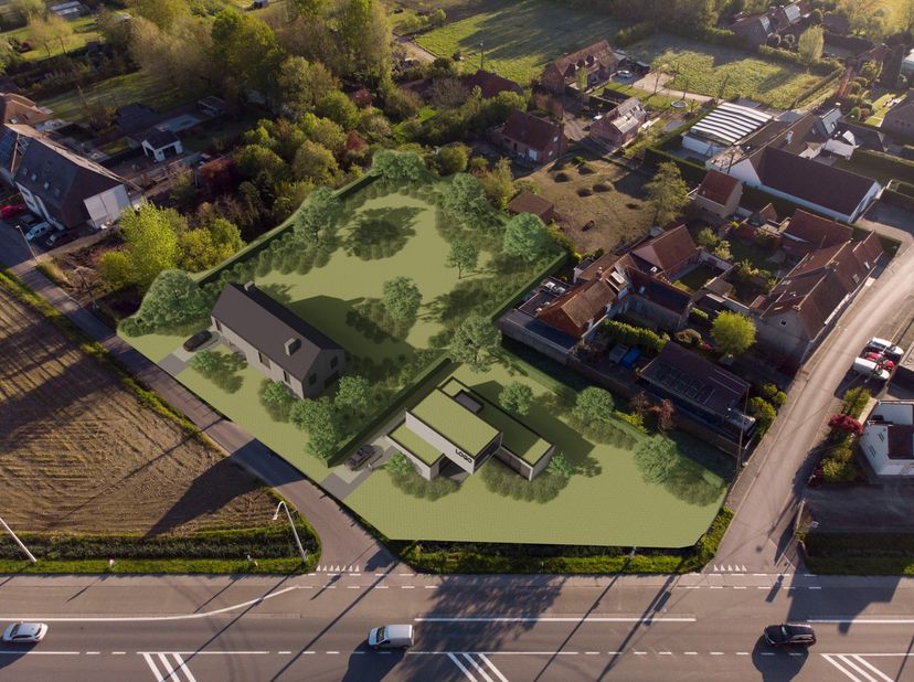 Bouwgrond met een oppervlakte van 1.147m². Het perceel is geschikt voor het oprichten van een open bebouwing met als hoofdfunctie 'wonen' met de mogel