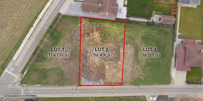 Terrain à vendre à Meulebeeksestraat 1 boîte lot 2, 8870 Izegem