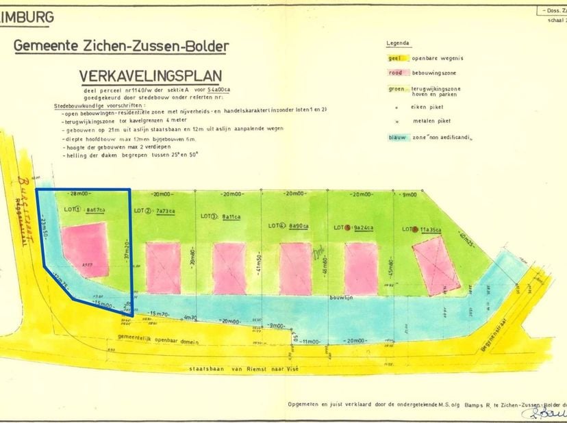 Terrain à vendre
                    à 3770 Riemst