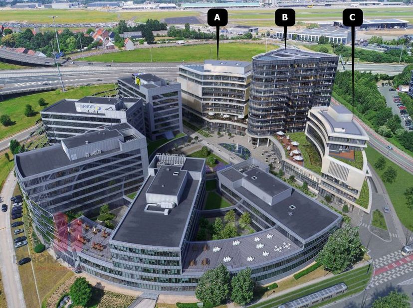 Kantoor te huur van&amp;nbsp;1.399&amp;nbsp;m² in Diegem.<br />
Perfect gelegen vlak bij de A201 met snelle aansluiting op de E40 en op slechts 2,4 km van luc