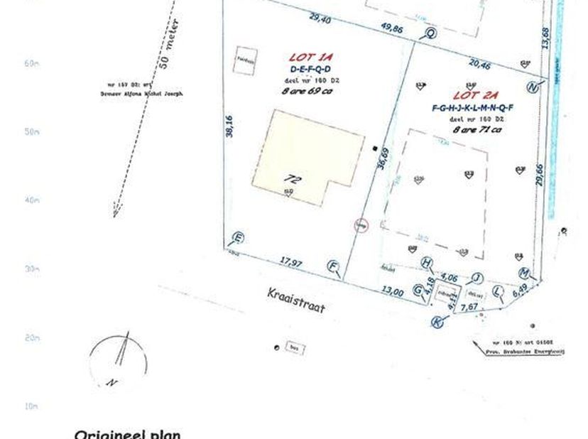 Bouwbreedte 10m - Bouwdiepte 17m - LOT 3A + 3B