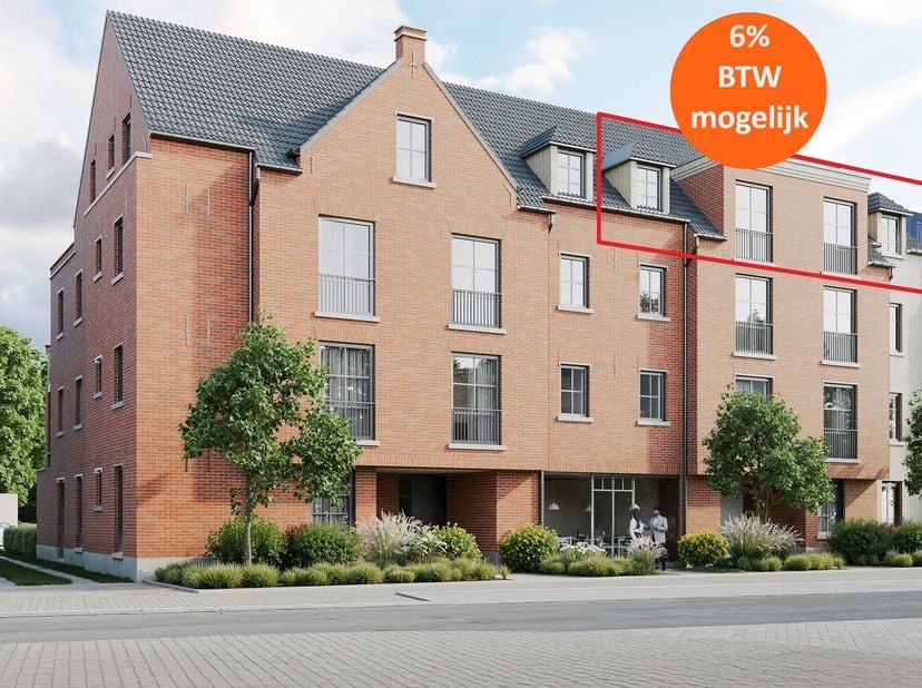 Penthouse hartje Laakdal<br />
Dit exclusieve penthouse in Residentie 'De Voorburg' combineert comfortabel wonen met een hoogwaardige afwerking en een
