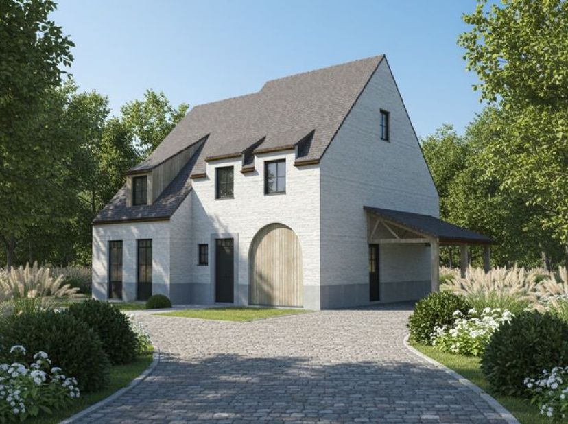 Zie je jezelf al staan voor deze voorbeeldwoning? Perfect. Wij luisteren naar jouw behoeftes en budget én ontwerpen zo een woning op maat. Dat klopt,